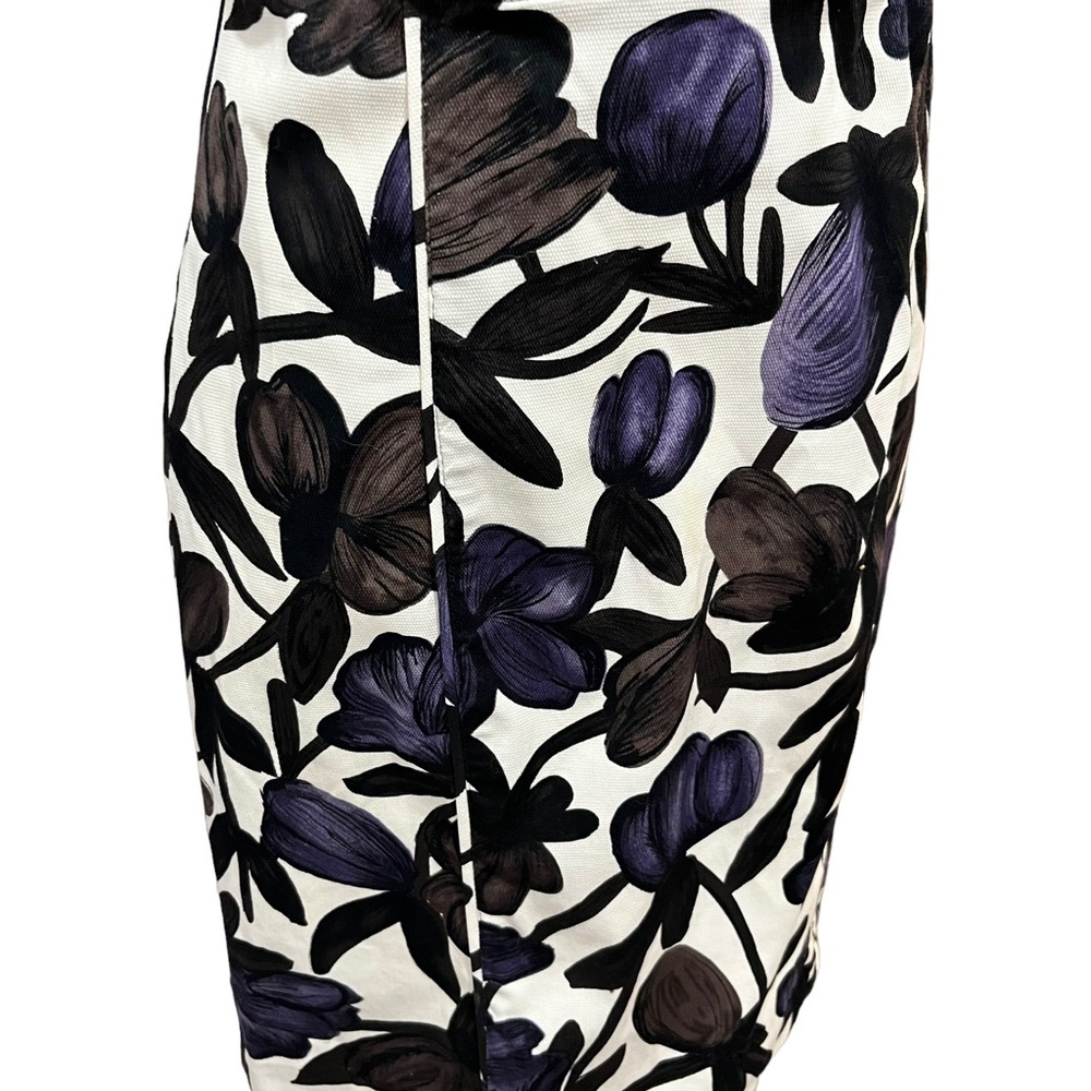 Banana Republic Floral Strapless Mini Dress Size 10 - Picture 4 of 10
